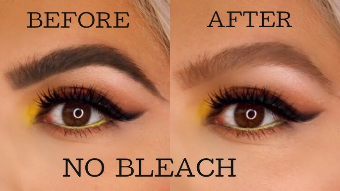 FULL FACE BLEACHING W/O EYEBROWS/ تشقير وجه كامل بدون حواجب