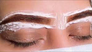 EYEBROWS BLEACHING/ تشقير حواجب